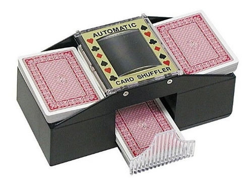 Imagen 1 de 3 de Barajador Mezclador De Cartas Automatico A Pila