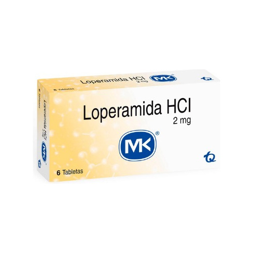 Loperamida Mk 2 Mg 6 Tabletas