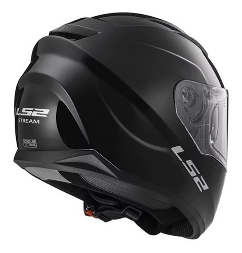 Imagen 2 de 7 de Casco Moto Ls2 F 320 Evo Stream Mate Negro Devotobikes