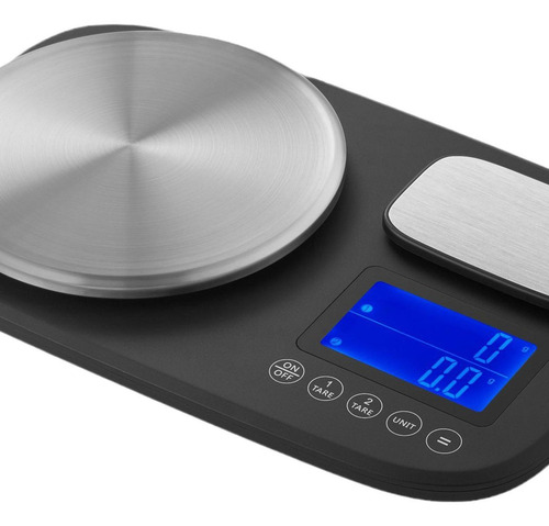 Báscula De Cocina Con Pantalla Led, Doble, Báscula Digital