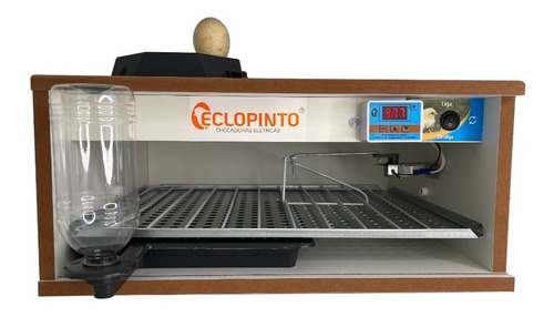 Imagem 4 de 9 de Chocadeira Eclopinto 80 Ovos, Viragem Automática, Digital.