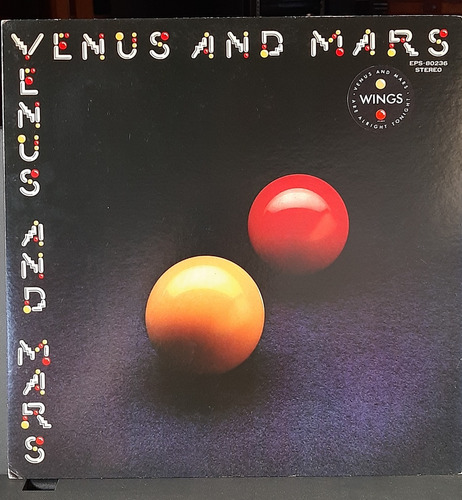 Vinilo Wings (paul Maccartney) Venus And Mars, 1 Lp Japan