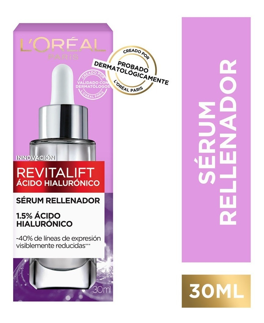 Sérum Loreal Paris Revitalift Ácido Hialurónico 30 Ml Tipo de piel Todo tipo de piel