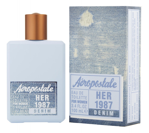 Perfume Aeropostale Denim Eau De Toilette 100 Ml Para Hombre