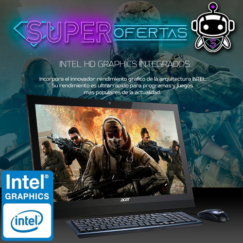 Acer Todo En Uno All In One = I3 4gb Ram + 1tb + Regalos !!