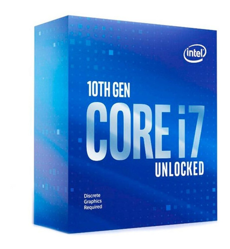 Processador Intel Core I7-10700kf 16mb 3.8ghz - 5.1ghz 1200