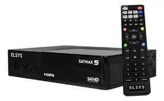 Receptor Via Satélite Satmax 5 Com Sinal Hd Elsys