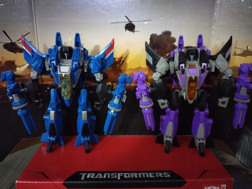 Transformers Fall Of Cybertron Skywarp Y Thundercracker