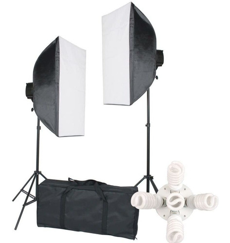 Kit De Retrato De Estudio De Iluminacion De Caja De Luz 