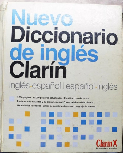 Nuevo Dic. De Inglés Clarín  Ing-espa / Espa-ing (c2)