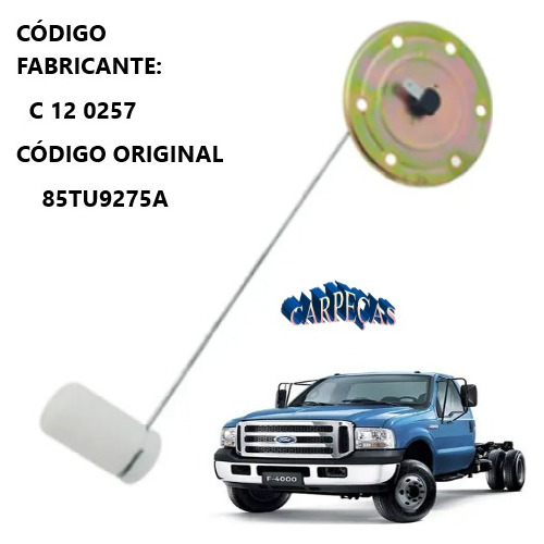 Sensor Tanque Combustível Fd F-4000 F-11000 Até 89-85tu9275a