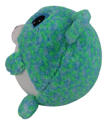 Funn Ball Colorfull 23cm Bola Com Pelucia Verde Unitoys 2822