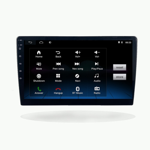 Auo Radio Android 1 Din 9 Pulgadas Usb Bluetooth Gps Wifi