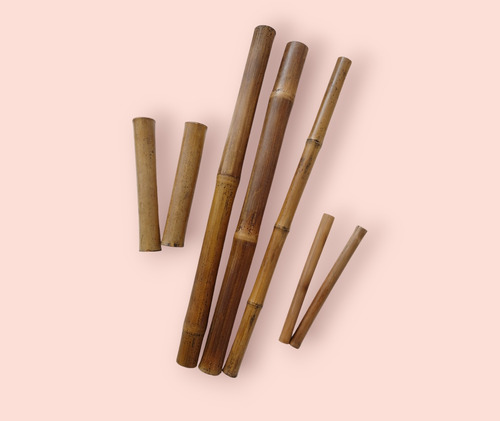 Kit Bambuterapia 7 Cañas Corporal Y Facial