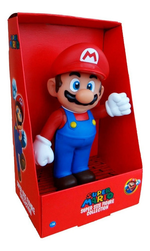 Boneco Super Mario Bros Grande Kart 64 Original Coleção