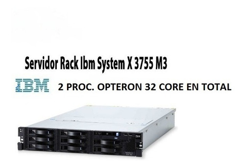 Servidor Ibm 3755 M3 32 Core