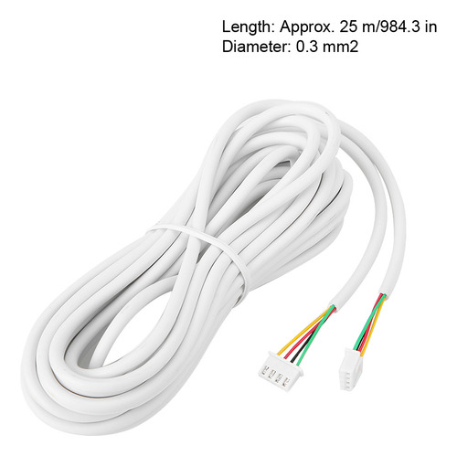 Cable De Cobre Redondo De 25 M 0 3 Mm² Resistente Al