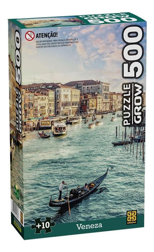 Veneza Quebra Cabeça 500 Pcs - Grow 04088