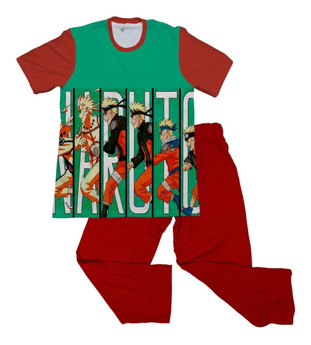 Pijama Niño Personalizada Naruto Anime Personalizada
