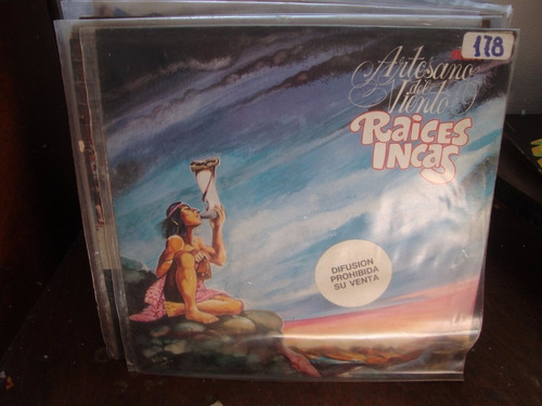 Vinilo Raices Incas Artesano Del Viento F3