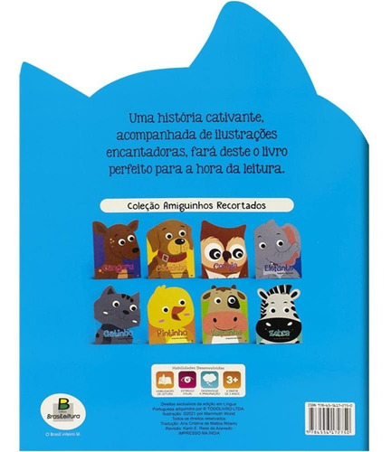 Amiguinhos Recortados Elefante