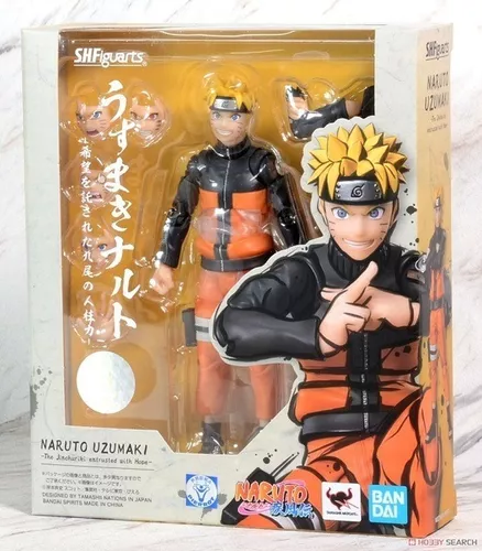 Boneco Uzumaki Naruto - Best Selection - S.h.figuarts Bandai