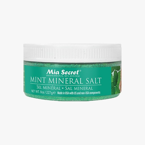 Exfoliante Sal Mineral Menta Mia Secret 227 Gr