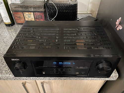 Receiver Denon Avr-s530bt Detalle Estético Mínimo. Negro (Usado)