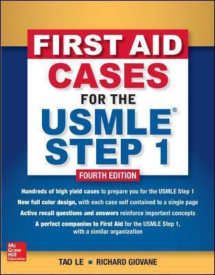 Libro First Aid Cases For The Usmle Step 1, Fourth Edition