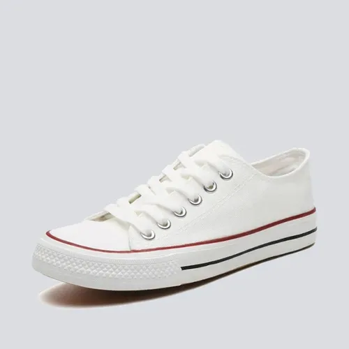 Zapatilla Hombre Urbana De lona Casual - Blanco - 7090 +1