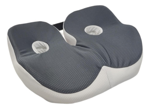 Cojín De Espuma Viscoelástica Para Silla, Almohadilla Gris
