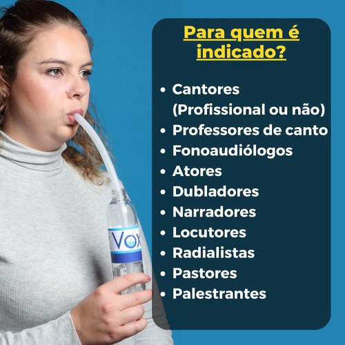Tubo Ressonância Lax Vox Original Etvso 35cmx9 Translucido