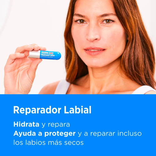 Isdin Reparador Labial Stick Con Acido Hialuronico 4 G