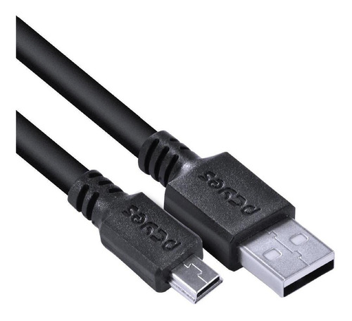 Cabo Usb A 2.0 Macho P/ Mini Usb B Macho 28awg Cobre1 Metro