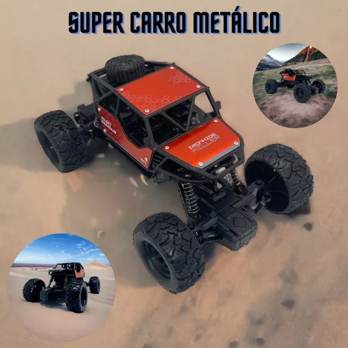 Carrinho Controle Remoto 4x4 Carro Monster Truck Off Road