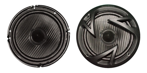 Set De Medios Power Acoustik Ef-60c 500w Máx 6.5 Pulg