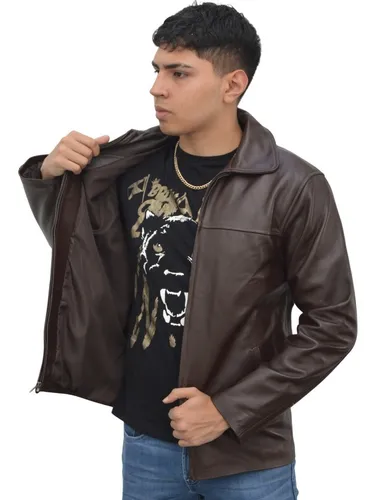 Chamarra De Piel 100 Autentica Corte Italiano Color Caf Cuotas
