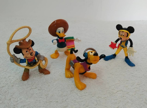 Figuras Muñecos (4) De Walt Disney / (ver Descripción)