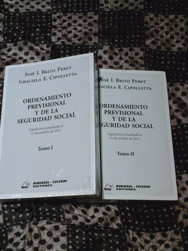 Ordenamiento Previsional Y De La Seguridad Social - 2 Tomos