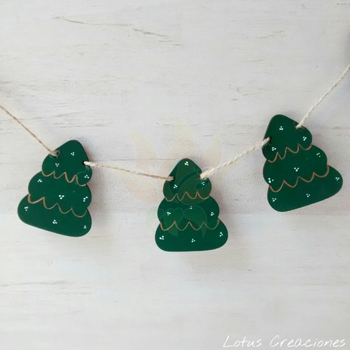 Guirnaldas Navideñas -corte Láser-
