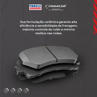 Pastilha De Freio Traseira Cerâmica Civic 1.5/2.0 2017-2024