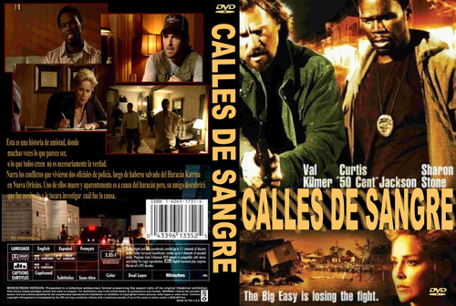 Calles De Sangre 2009 Val Kilmer 50 Cent Dvd (Usado)