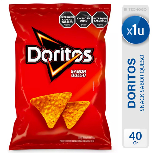 Pepsico Doritos Snack Sabor Queso Nachos 