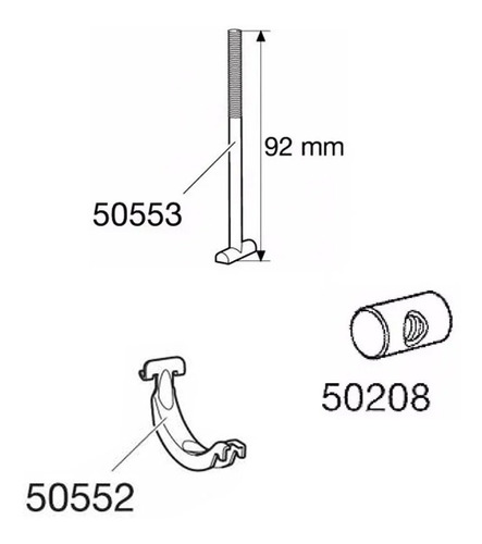 Reposição Do 591 Proride Thule 50552 / 50553 / 50208