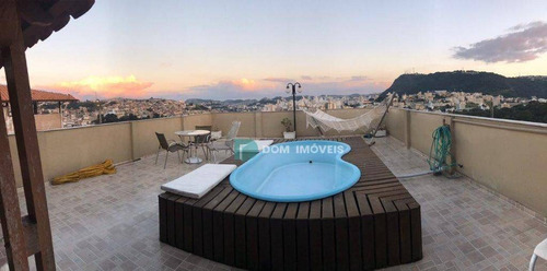 Imagem 3 de 30 de Cobertura Com 4 Dormitórios À Venda, 220 M² Por R$ 495.000,00 - Centenário - Juiz De Fora/mg - Co0296