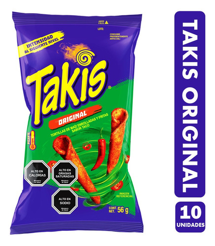 Takis Original - Especial Colación (pack De 10 Unidades)