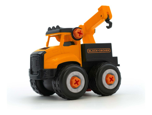 Camión Grúa Remolque Construcción Desmontable Black+decker