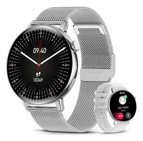 Oferta Reloj Inteligente Mujer Redonda con Llamadas - Smartwatch Mujer con  Whatsapp, 1.32 Relojes Deportivo con 20 Modos Deportes, Seguimiento  Menstrual, SpO2, Presión Arterial, Ritmo Cardíaco, Oro Rosa