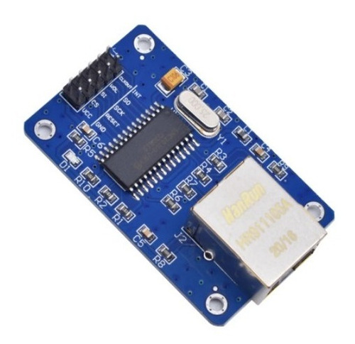 Módulo Ethernet Shield Enc28j60 Para Arduino