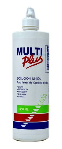 Solucion Multipus Liquido P Limpieza De Lentes De Contacto